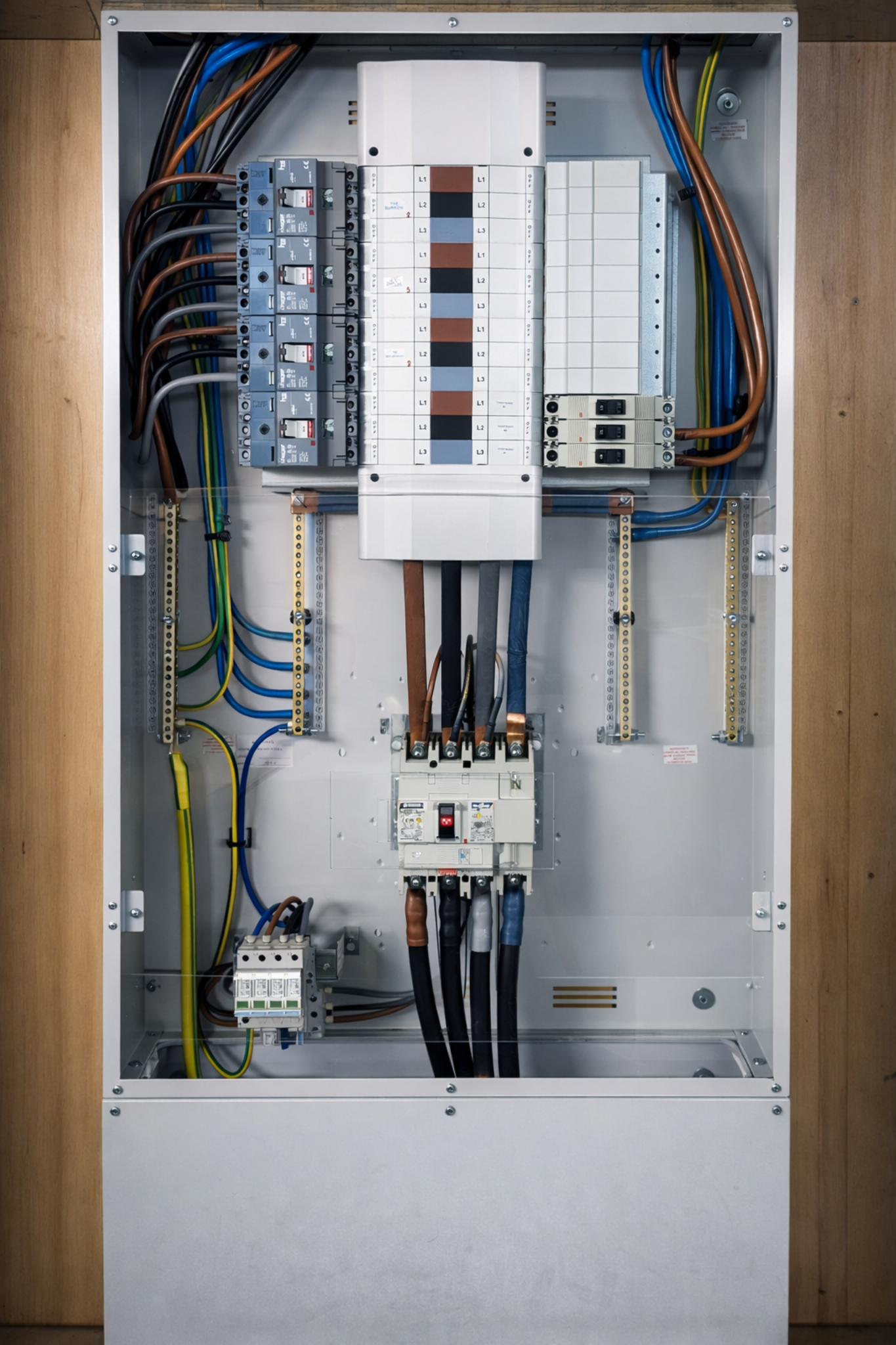 Commercial distribution board installation